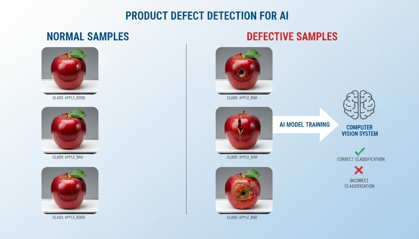 Normal vs Defective Samples